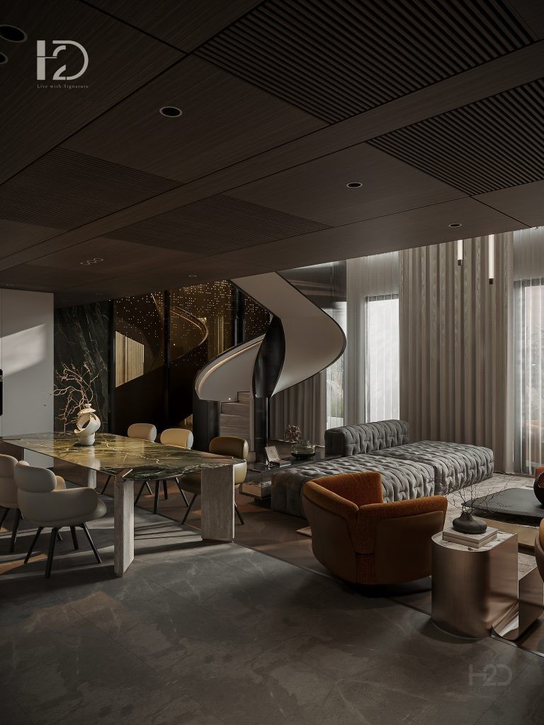 Dự án thiết kế kiến trúc và nội thất | H2D Design