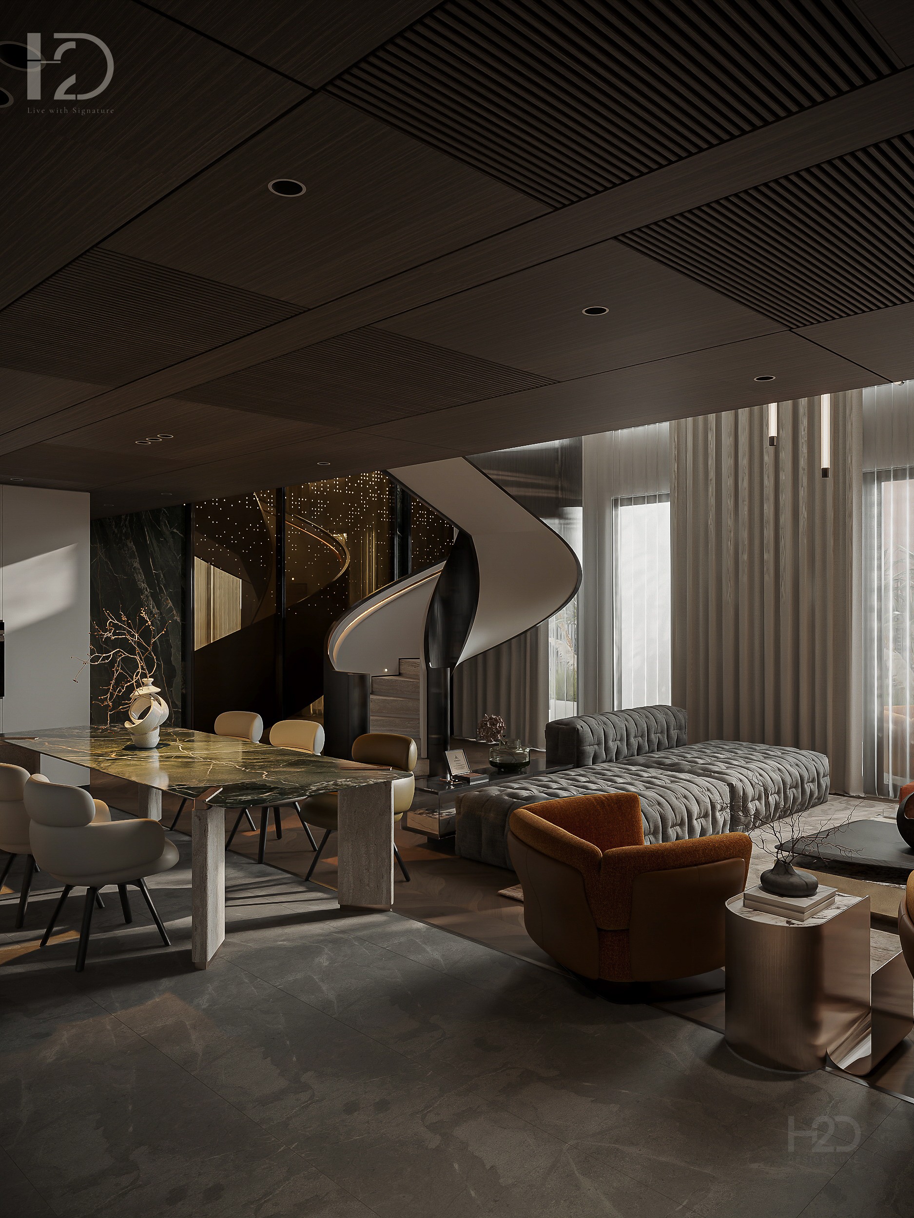 Hình minh họa từ dự án H2D DESIGN