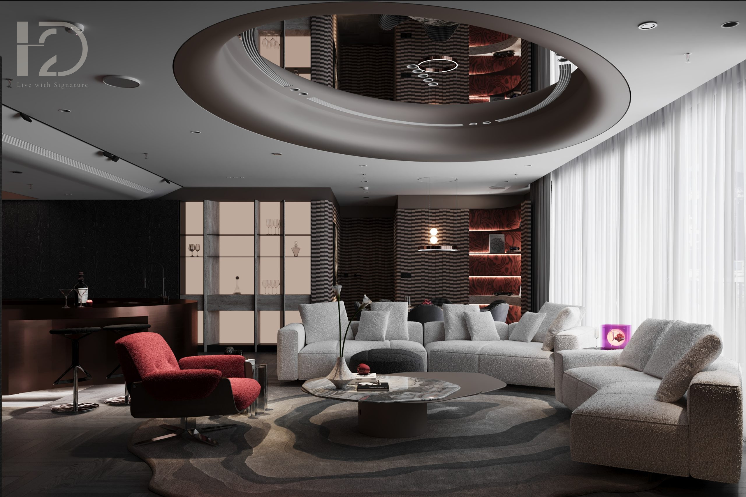 Hình minh họa từ dự án H2D DESIGN